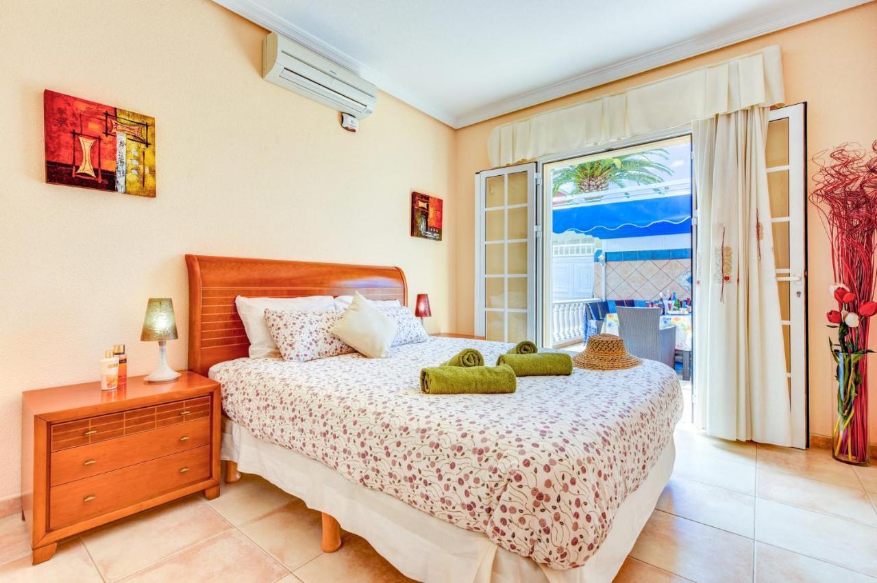 Villa Teide Sol Con Piscina Climatizada, Playa Fanabe, Costa Adeje Екстериор снимка