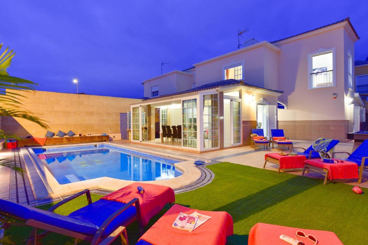 Villa Teide Sol Con Piscina Climatizada, Playa Fanabe, Costa Adeje Екстериор снимка