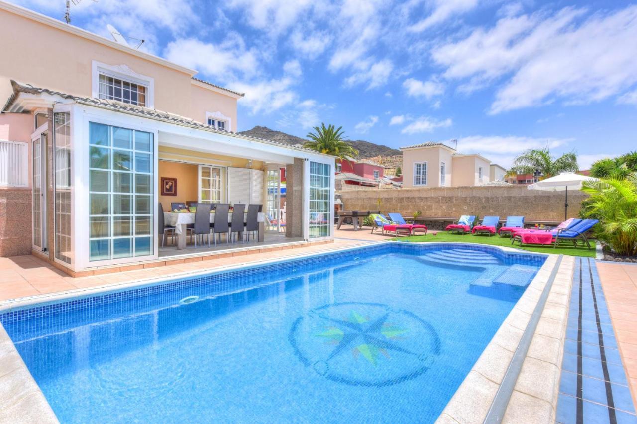 Villa Teide Sol Con Piscina Climatizada, Playa Fanabe, Costa Adeje Екстериор снимка
