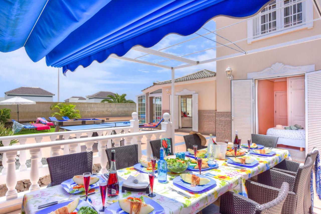 Villa Teide Sol Con Piscina Climatizada, Playa Fanabe, Costa Adeje Екстериор снимка