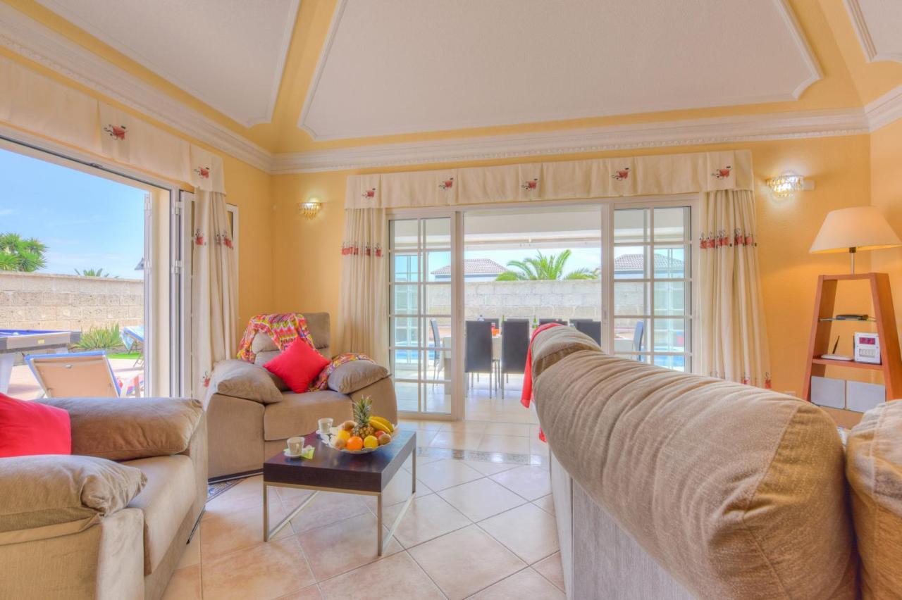 Villa Teide Sol Con Piscina Climatizada, Playa Fanabe, Costa Adeje Екстериор снимка