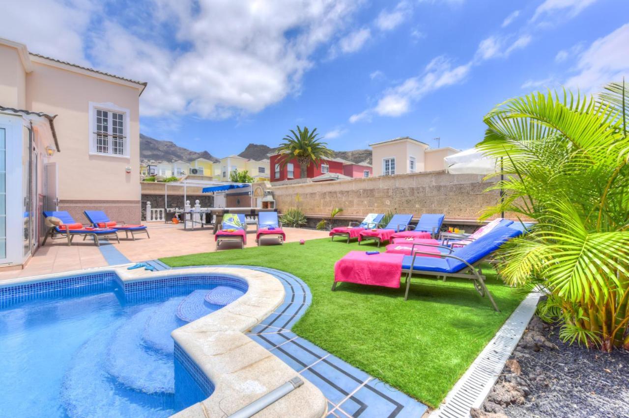 Villa Teide Sol Con Piscina Climatizada, Playa Fanabe, Costa Adeje Екстериор снимка